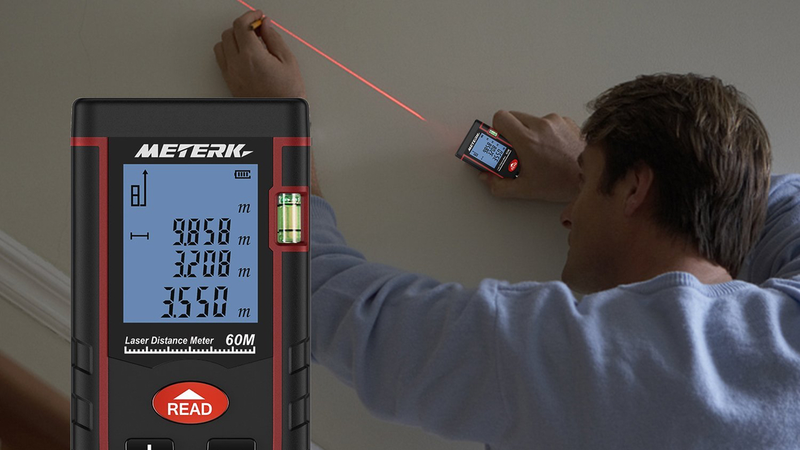 Meterk Laser Measure, $19 with code AO5POKO9